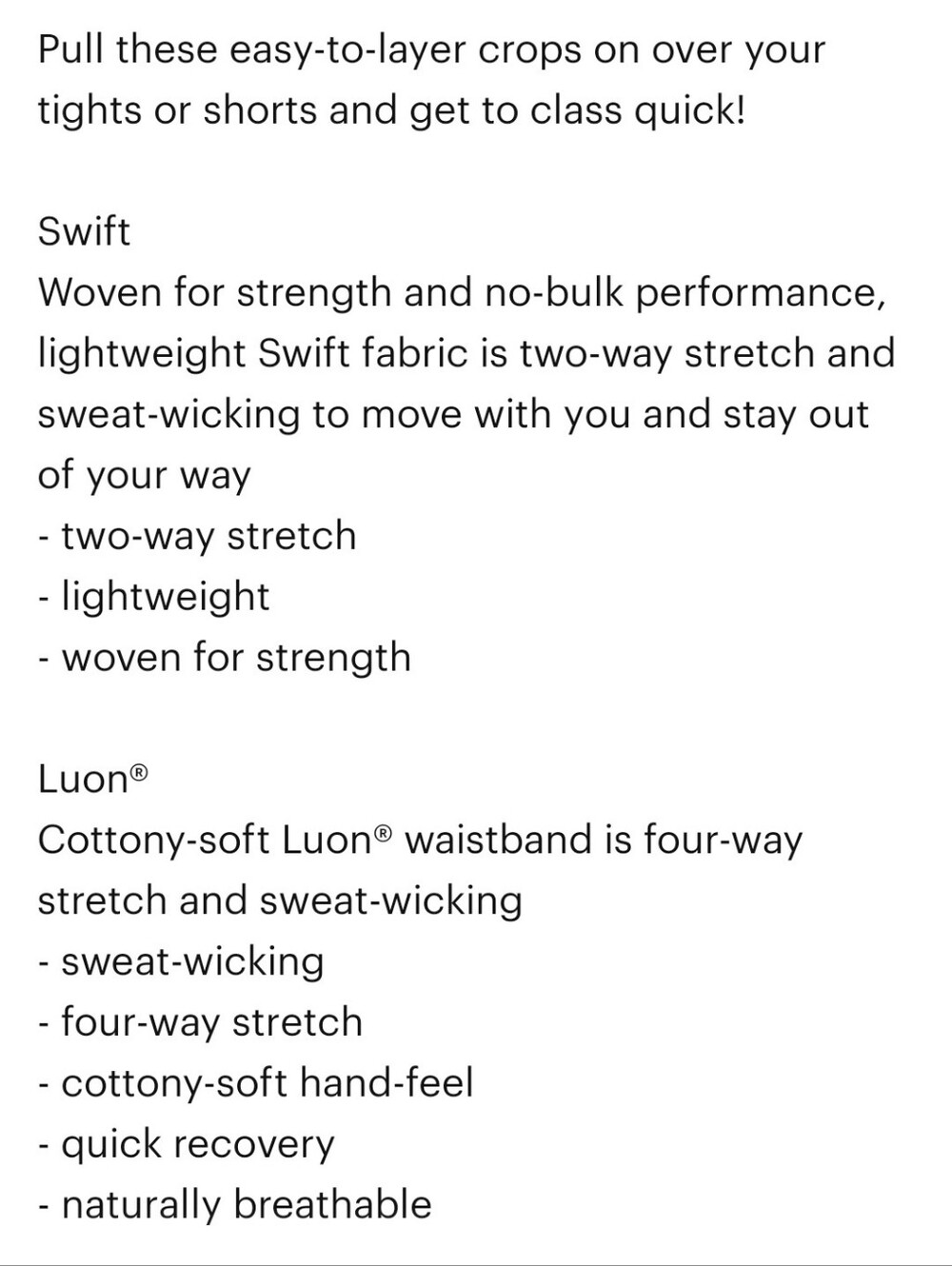 Lululemon In Flux Crop - Picture 9 of 9